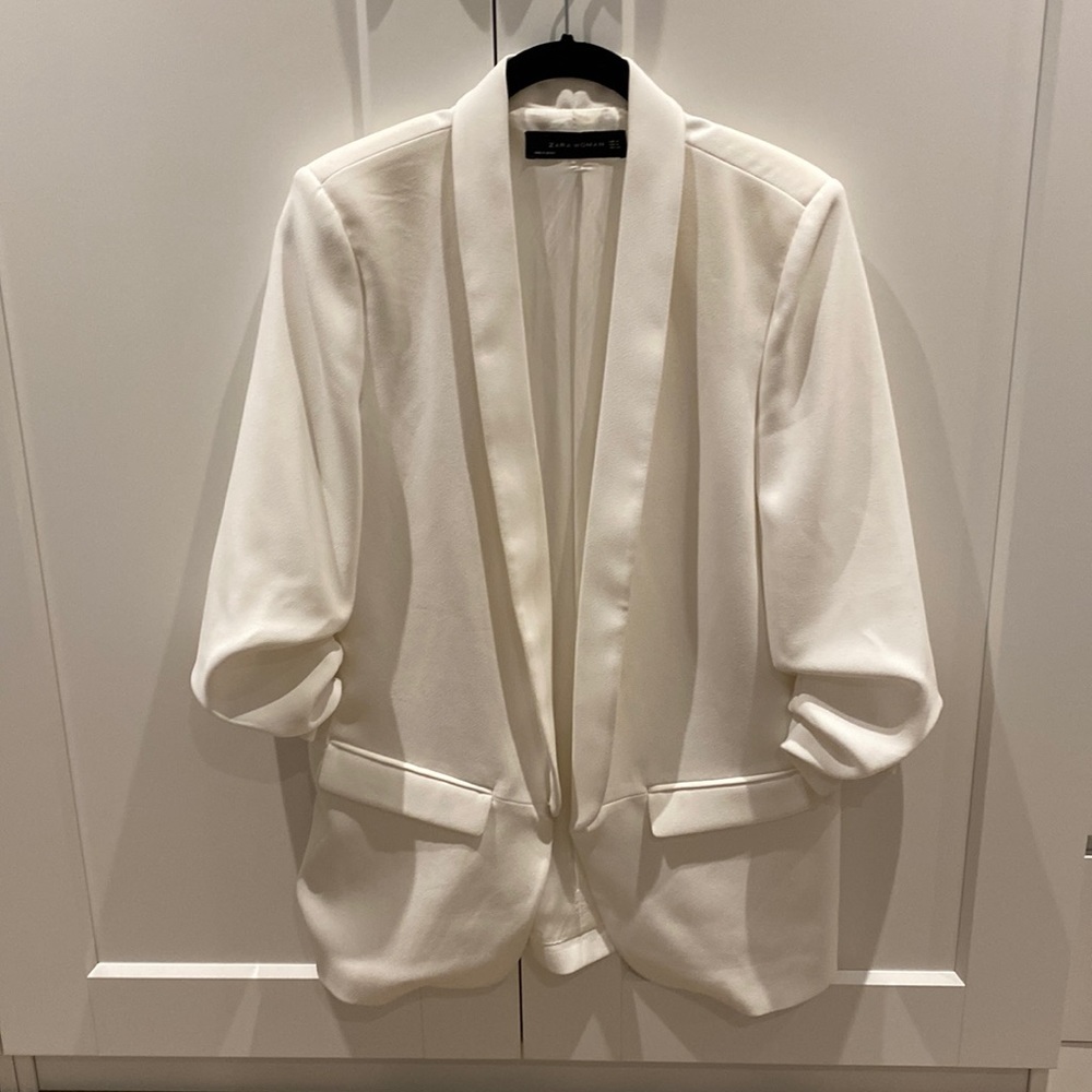 Zara blazer - white - medium
